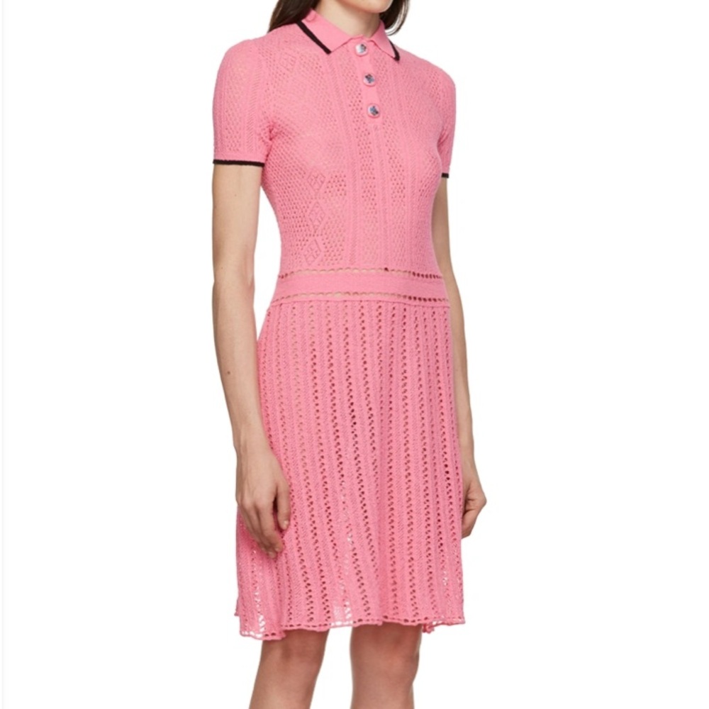 CORMIO knit terry dress pink NWT  XS